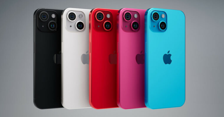 El iPhone 15, aquí están todos los posibles colores.