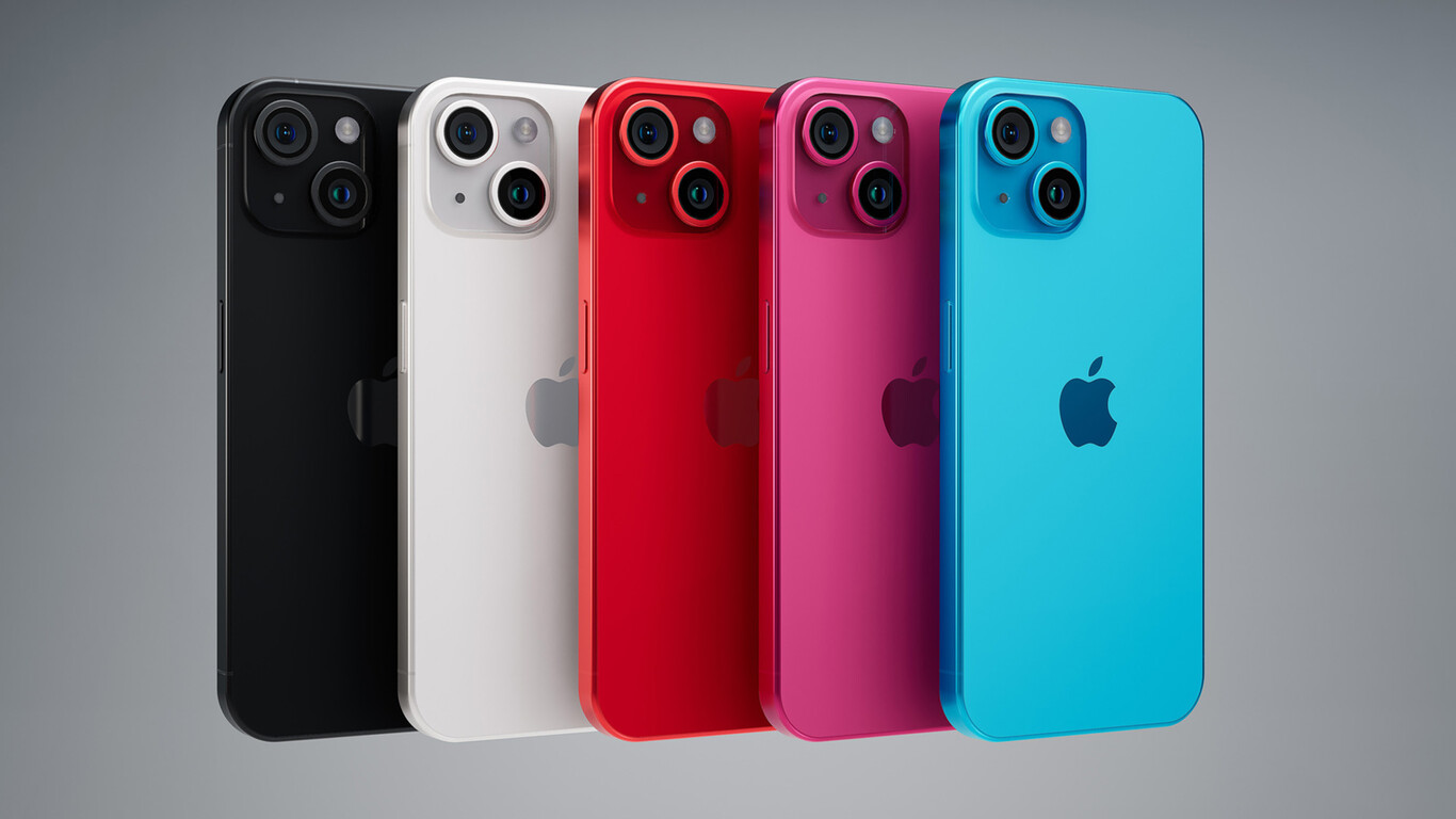 El iPhone 15, aquí están todos los posibles colores.