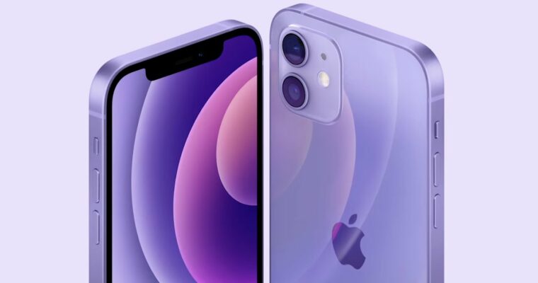 Oferta de descuento en Amazon para el iPhone 12 reacondicionado, en el nuevo modelo violeta.