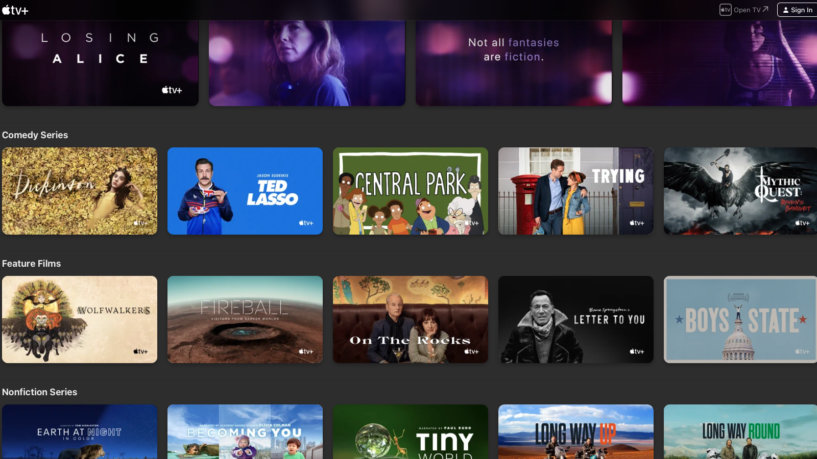 Programas y películas de Apple TV+: Todo lo que puedes ver en Apple TV Plus.