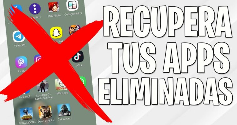 Cómo recuperar aplicaciones y juegos eliminados en Android.