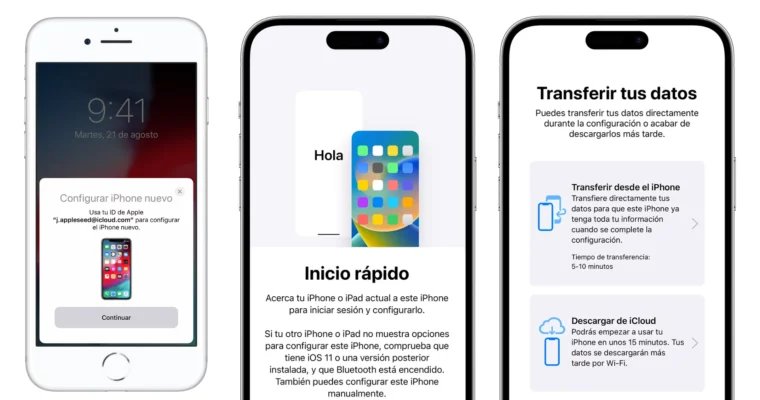 Cómo transferir tus datos a un nuevo iPhone 15 o iPhone 15 Pro.