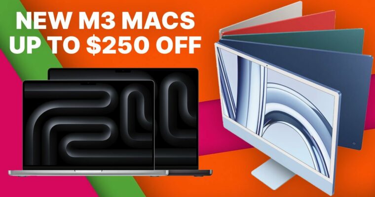 Parafrasea y traduce esto al castellano: Black Friday deals slash prices on every Apple M3 MacBook Pro & iMac to as low as $1,199