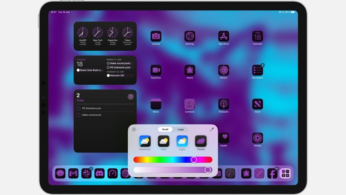 Cómo personalizar la pantalla de inicio de iPadOS 18: guía completa