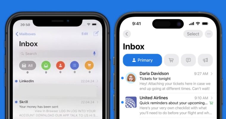 Las nuevas categorías de Apple Mail en iOS 18 han sido años en desarrollo – Novedades en el correo de Apple en iOS 18