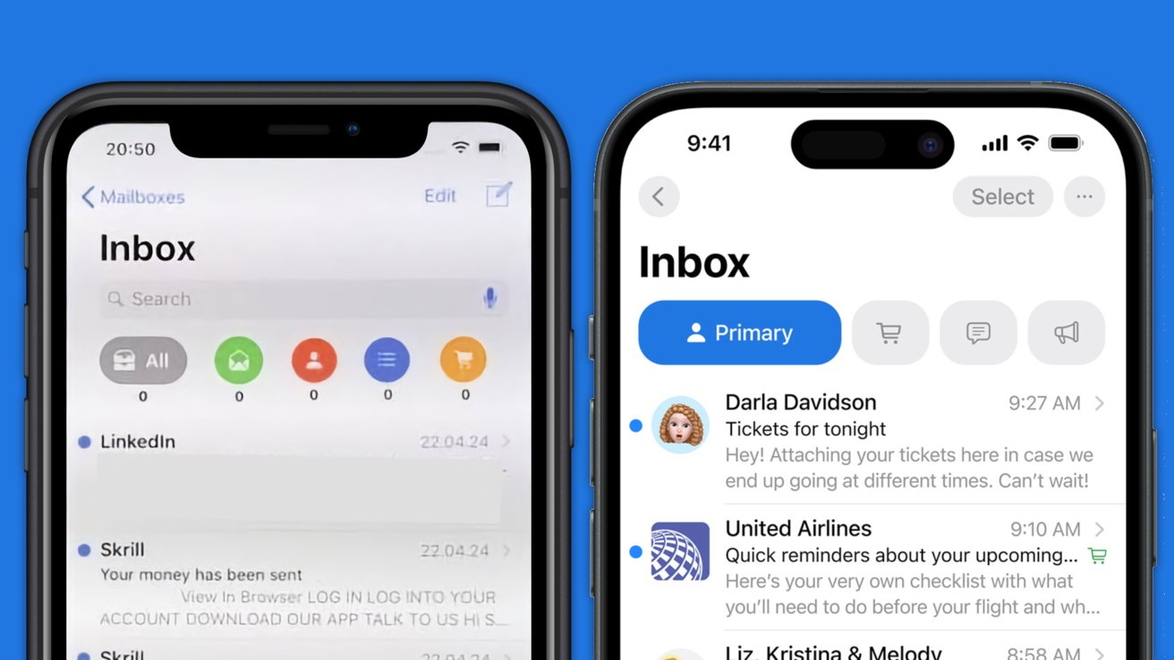 Las nuevas categorías de Apple Mail en iOS 18 han sido años en desarrollo – Novedades en el correo de Apple en iOS 18