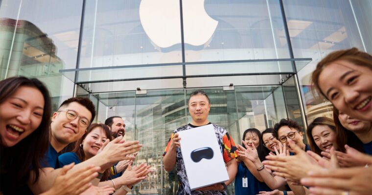 Lanzamiento de Apple Vision Pro en China, Hong Kong, Japón y Singapur: Conoce todas sus novedades