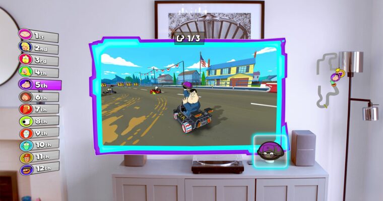 Warped Kart Racers y Paisajes Urbanos: Simulador Llega a Apple Vision Pro