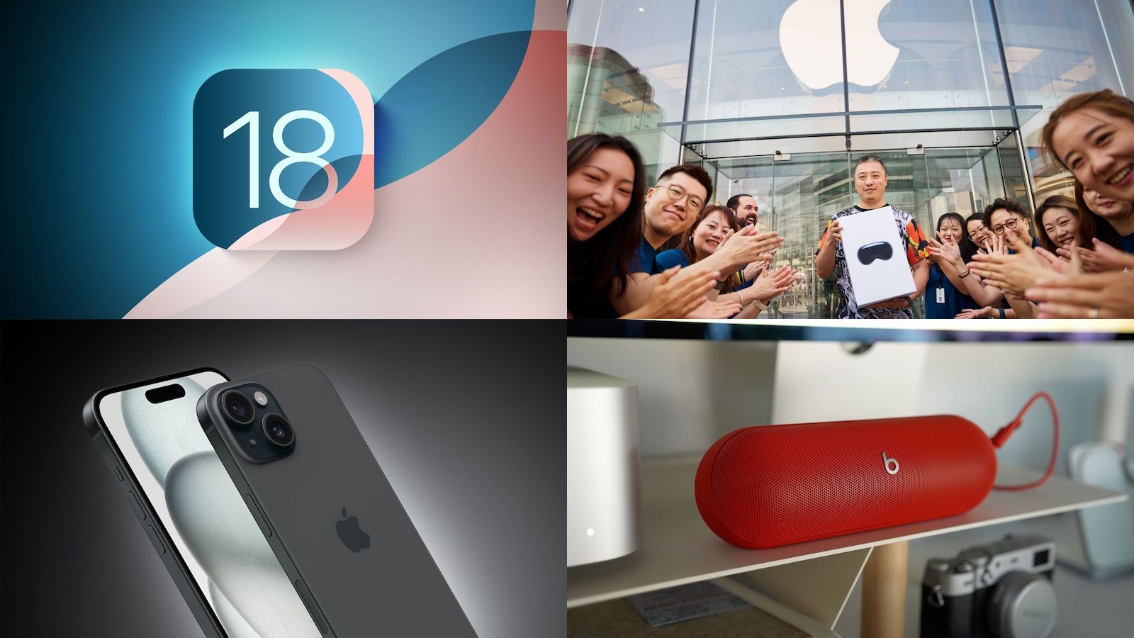 Titulares destacados: iOS 18 Beta 2, Lanzamiento Internacional de Apple Vision Pro, Nuevo Altavoz Beats y Más