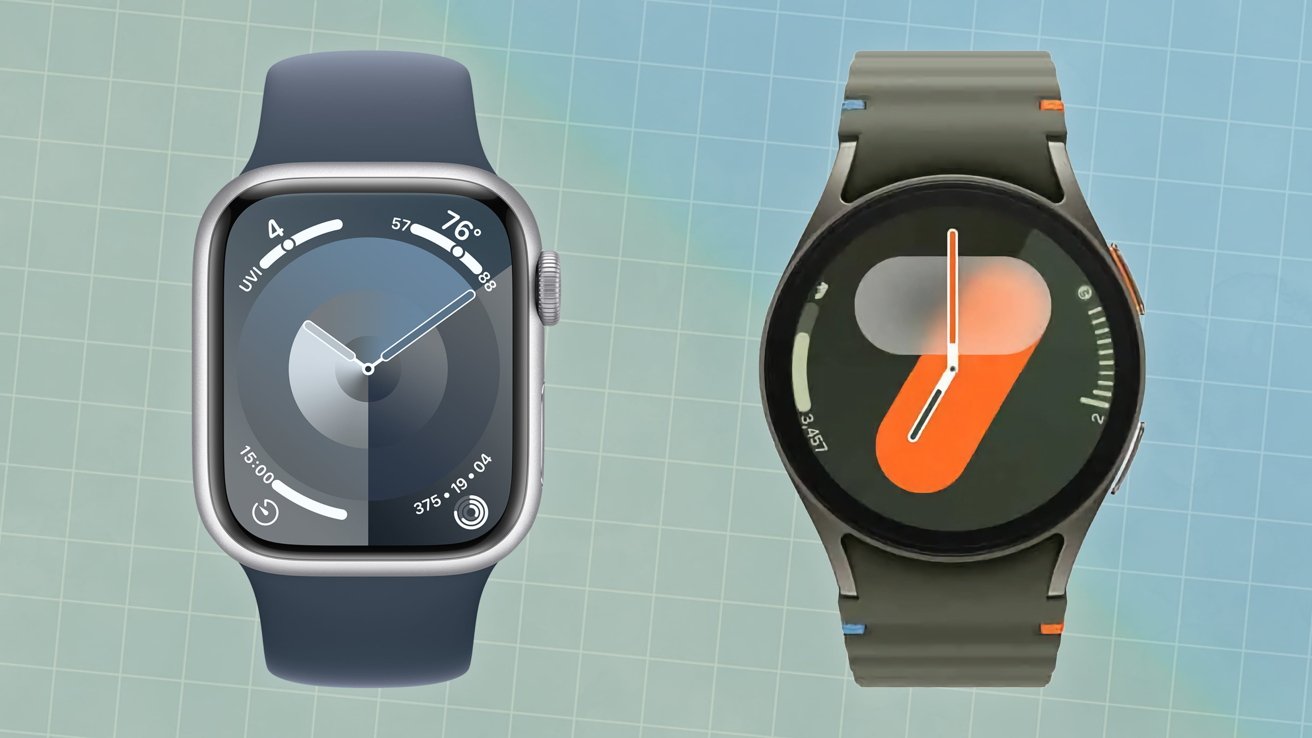 Comparativa: Apple Watch Serie 9 vs Samsung Galaxy Watch 7 – comparación