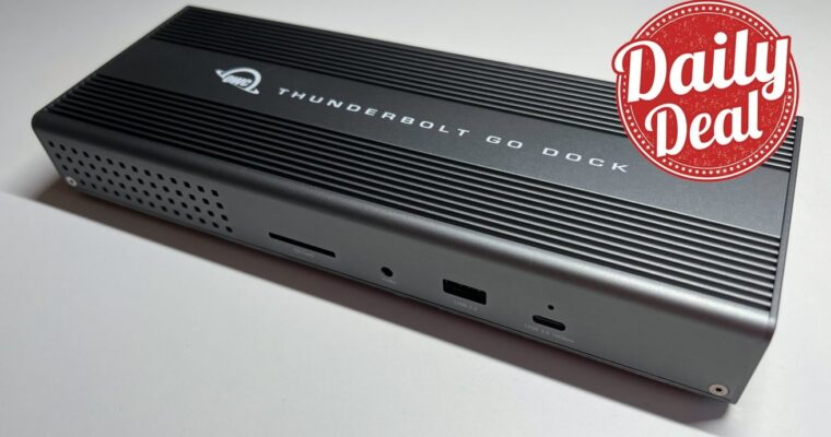 OWC Thunderbolt Go Dock se sumerge al mejor precio antes del Prime Day – ¡Descúbrelo ahora!