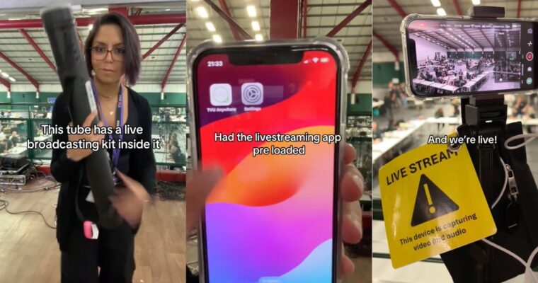 La BBC utilizó un iPhone para transmitir en vivo los conteos de votos de las elecciones en el Reino Unido