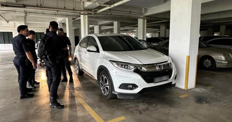 Auto robado frente a valet parking, recuperado gracias a AirTag