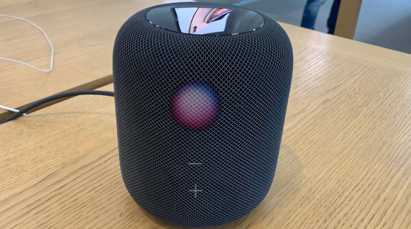 Los futuros HomePods podrían tener fundas de tela que son pantallas