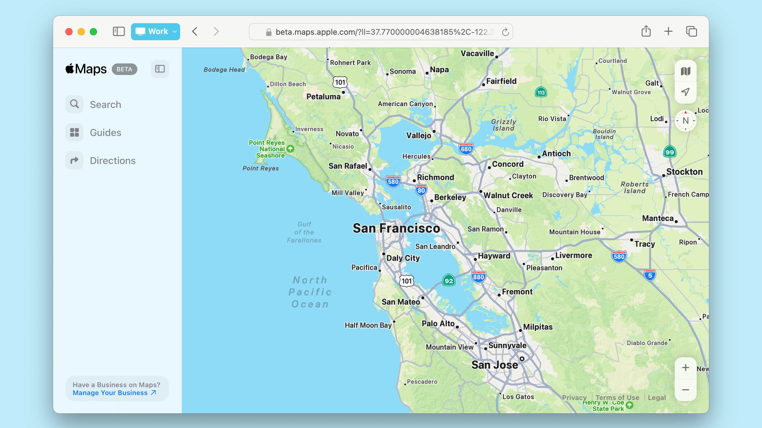 Apple Maps en la Web ahora es compatible con el navegador Firefox