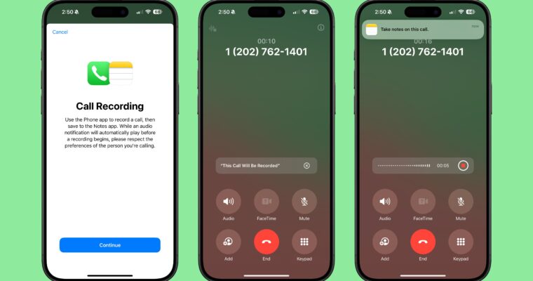 iOS 18.1 Beta 4 amplía la grabación y transcripción de llamadas telefónicas a modelos antiguos de iPhone seleccionados – ¡Novedades impresionantes!