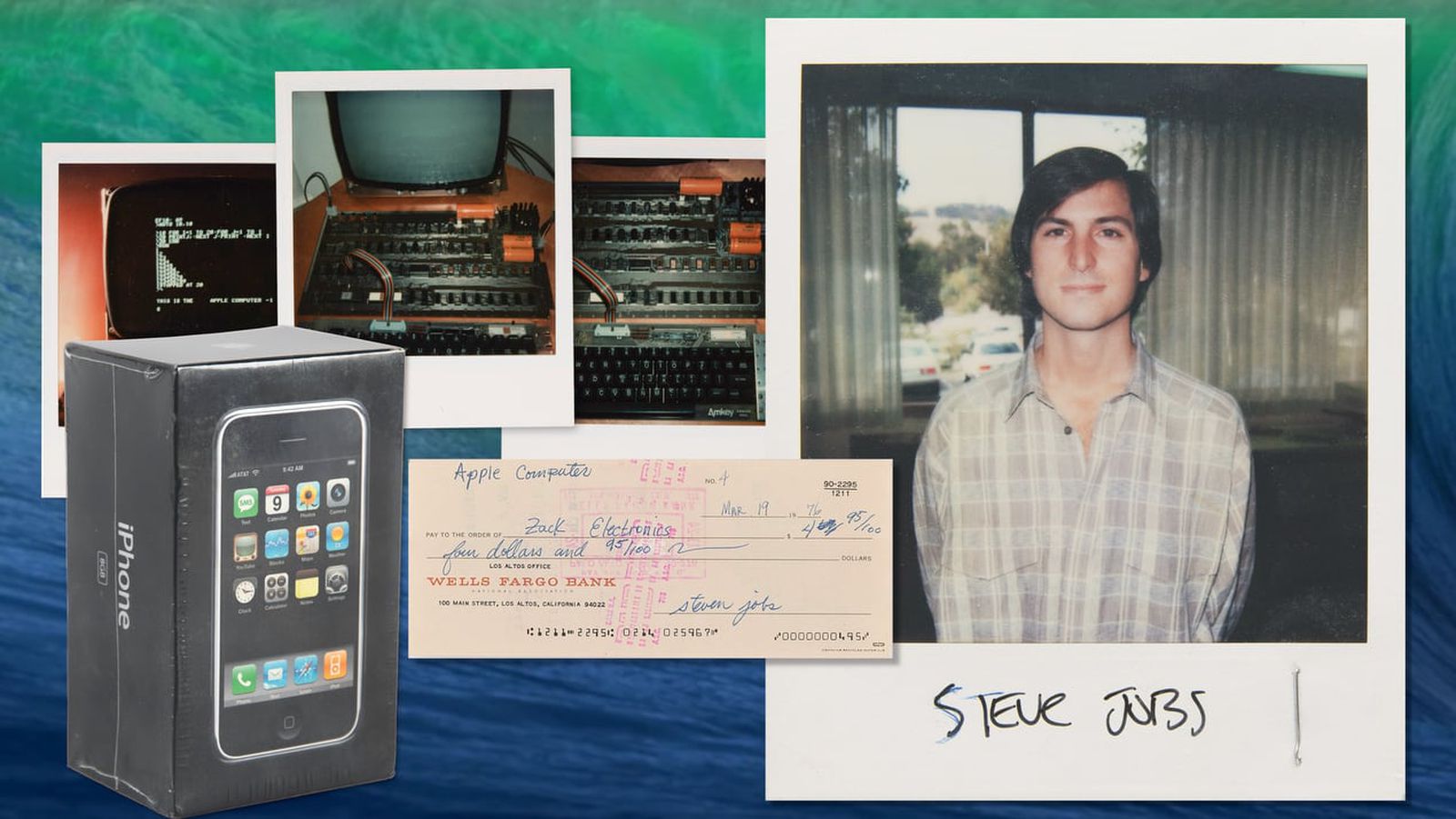 Subasta de Steve Jobs incluye Apple-1, Chaqueta Bomber, iPhone Original Sellado y más – ¡Descubre los tesoros de la historia de Apple!