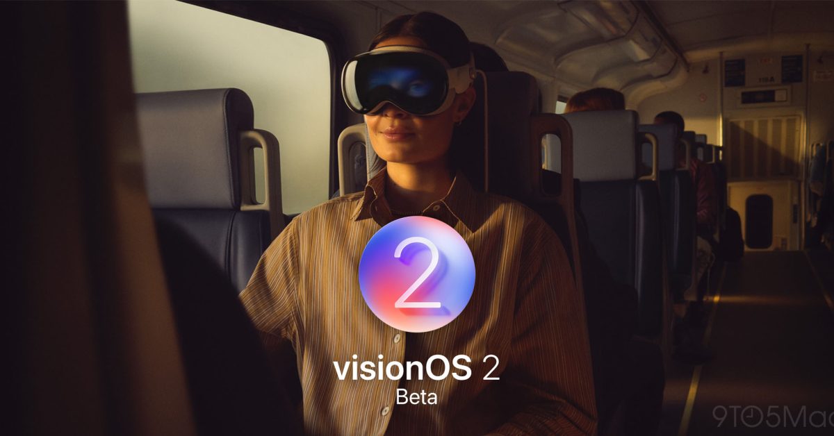 Apple confirma que visionOS 2 no estará disponible en beta público