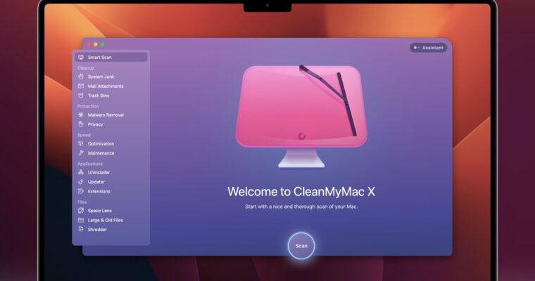 La aplicación CleanMyMac X mantiene tu Mac funcionando como nuevo