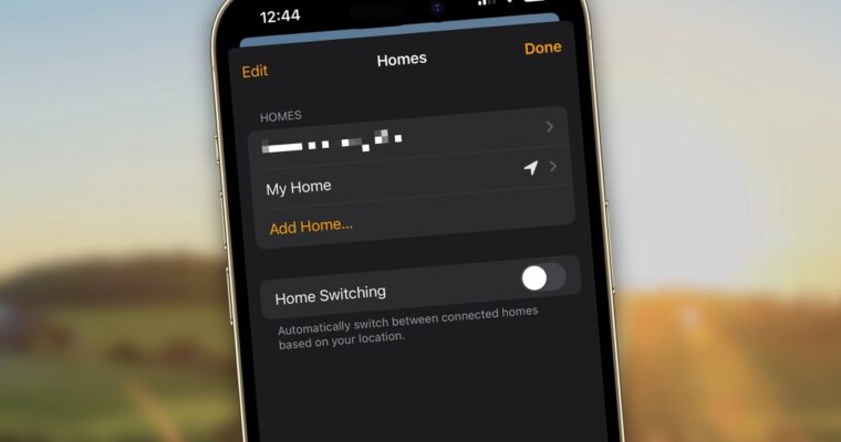 Cómo desactivar el cambio de inicio en la aplicación Home de iOS 17.6 – Guía paso a paso