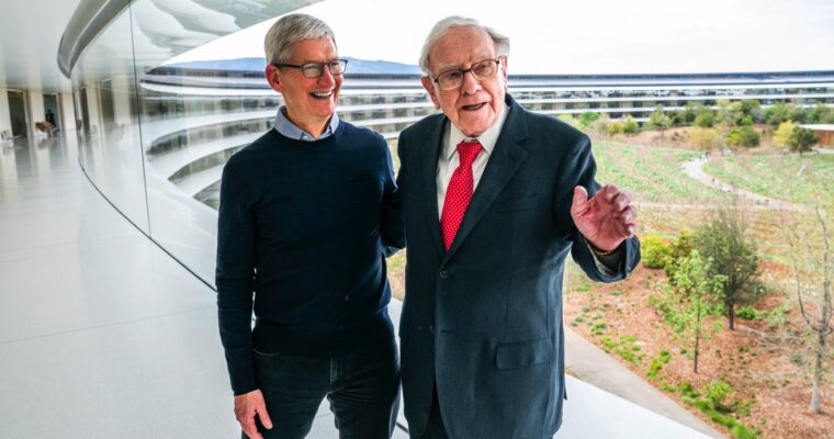 Berkshire Hathaway vendió más del 50% de sus participaciones en AAPL