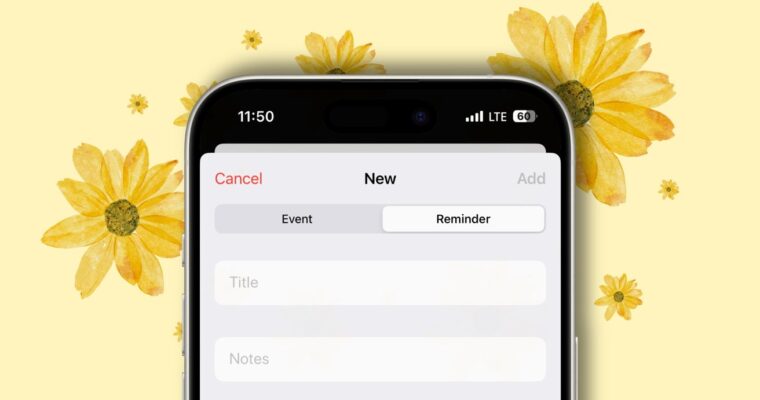 Cómo crear recordatorios en el Calendario en iOS 18