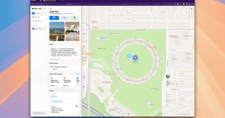 Soporte de Apple Maps extendido a Edge para Mac y Firefox