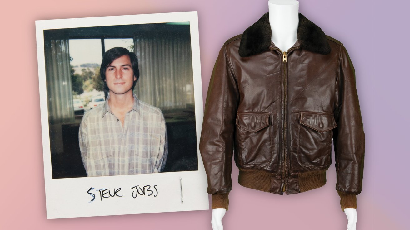 Subasta de objetos de colección incluye la chaqueta bomber de Steve Jobs