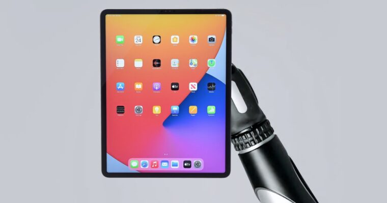 Apple trabaja en un brazo robótico con una pantalla similar a la del iPad