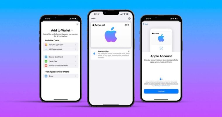 Tarjeta de cuenta de Apple en la aplicación Wallet ahora disponible en Canadá y Australia