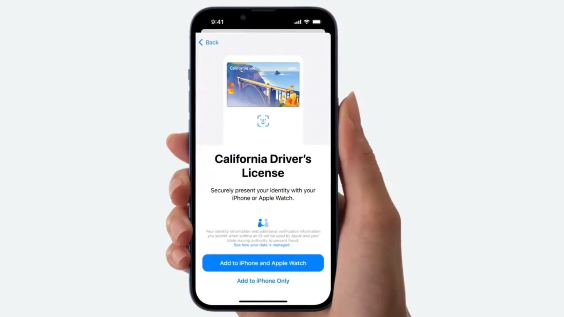 Soporte de licencia de conducir para iPhone llegará pronto a California