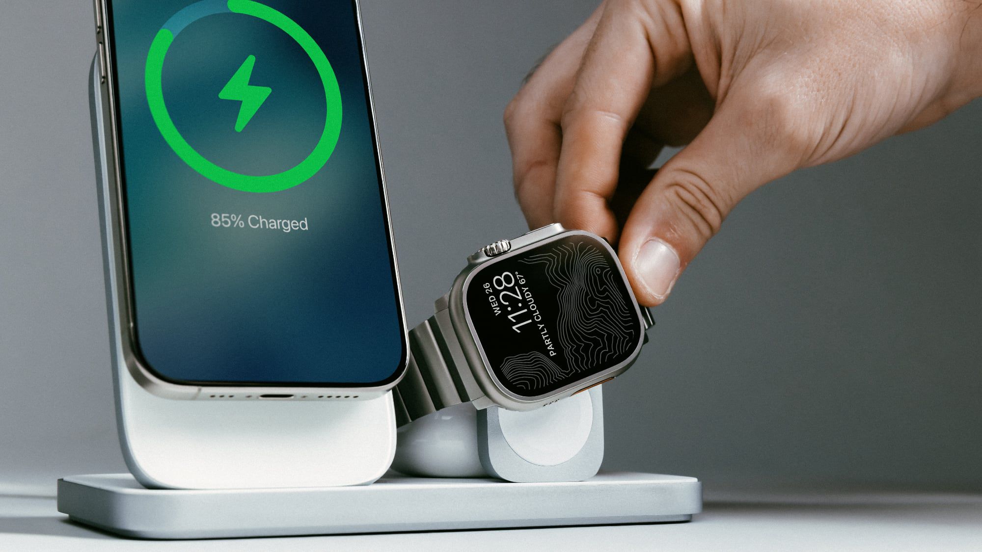 Nomad lanza Stand One Max Qi2 Charging Hub para iPhone, Apple Watch y AirPods – ¡Carga tus dispositivos de forma rápida y conveniente!