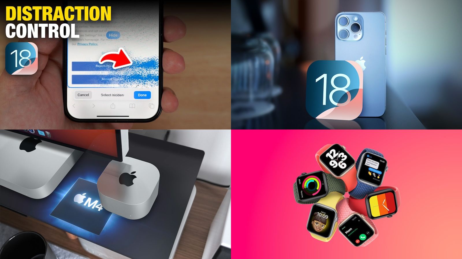 «Principales noticias: iOS 18 Beta 5 características, rumor del ultra-pequeño Mac Mini y más» – Título SEO en Español.