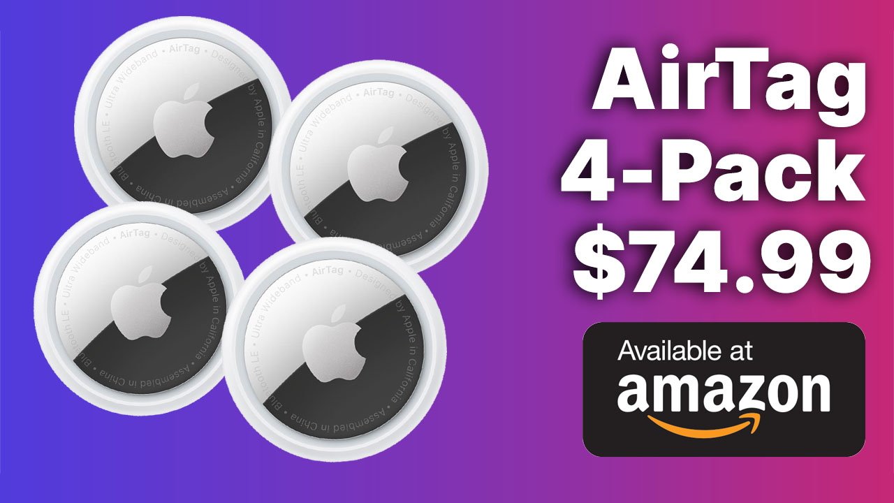 La oferta de Amazon de Apple AirTag 4-Pack por $74.99 vuelve en septiembre – ¡Ahorra en grande!