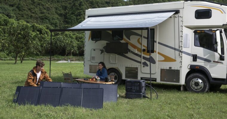 Mejores estaciones de energía portátil para acampar en invierno.