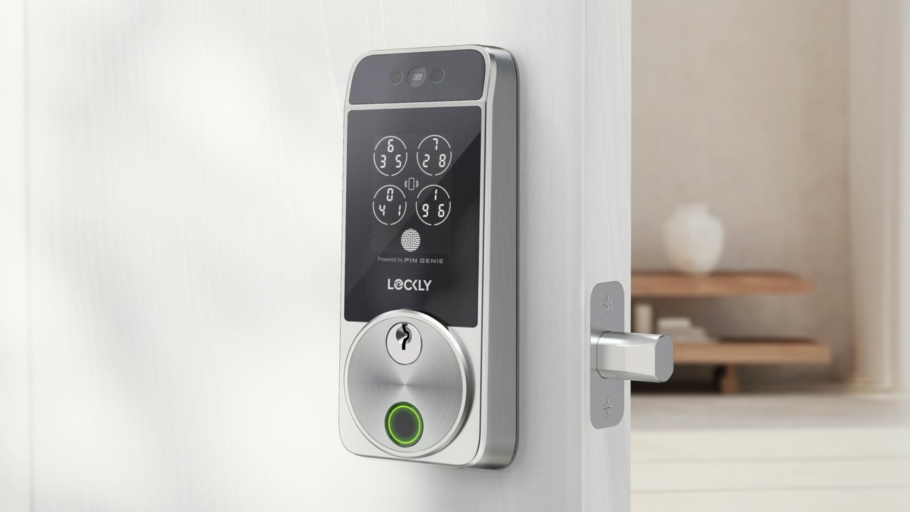 La gama de cerraduras inteligentes de Lockly Zeno es compatible con la clave de casa de Apple