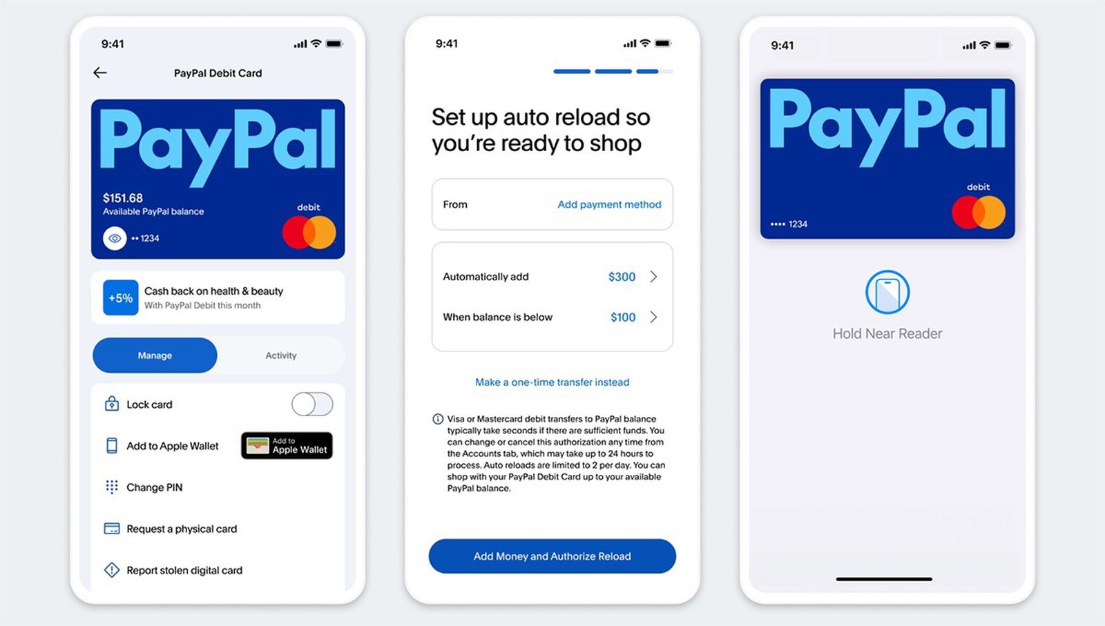 Tarjeta de débito de PayPal ahora es compatible con Apple Wallet con hasta un 5% de reembolso en efectivo