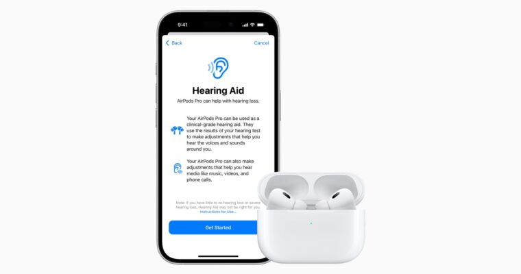 Apple recibe autorización de la FDA para la función de audífonos de los AirPods Pro 2 – ¡Descubre las novedades!