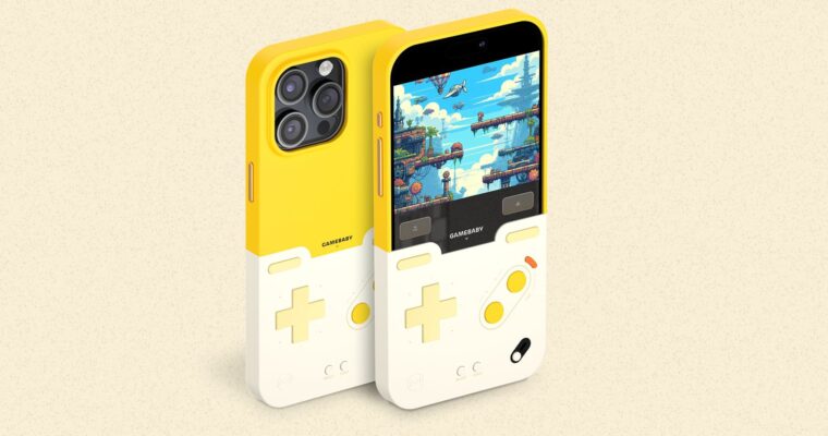 Este estuche convierte tu iPhone en un Game Boy para juegos retro – ¡Revive la nostalgia!