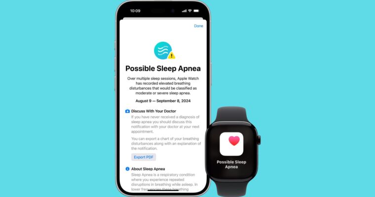 La función de detección de apnea del sueño del Apple Watch recibe la autorización de la FDA – Título SEO en Español: «Autorización de la FDA para la detección de apnea del sueño en el Apple Watch»