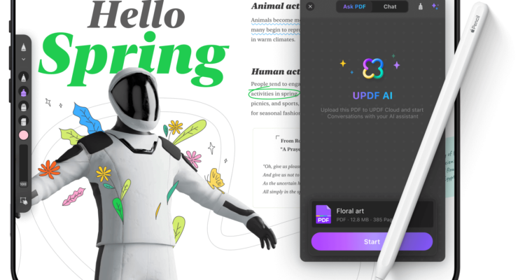 UPDF: La primera herramienta AI PDF para Mac, iOS y iPad que convierte PDFs en mapas mentales.